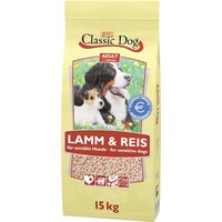 Classic Dog Hundetrockenfutter »Adult Lamm & Reis«, 15 kg