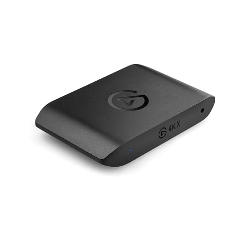 Elgato 4K X - Capture bis zu 4K144 mit Ultra-Low Latency, PS5, Xbox Series X/S, Nintendo Switch, OBS und vieles mehr, HDMI 2.1, VRR, HDR10, USB 3.2 Gen 2, für Streaming & Recording, für PC/Mac/iPad