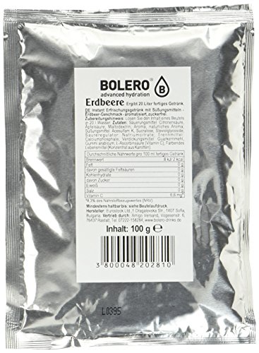 Bolero Drinks - Strawberry (5 x 100 g Beutel), 500 g