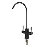 Tap 360 Rotation Reverse Osmosis Sink Tap Faucet Fits Systems-Black