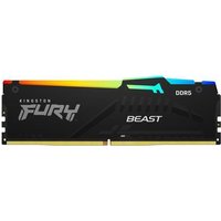 KINGSTON FURY Beast 64GB 5200MT/s DDR5 CL40 DIMM Kit of 4 RGB XMP (KF552C40BBAK4-64)