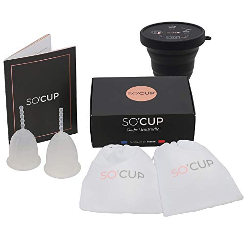 SO CUP Puppen-Set - Menstruelen-Cup, hergestellt in Frankreich, 160 g