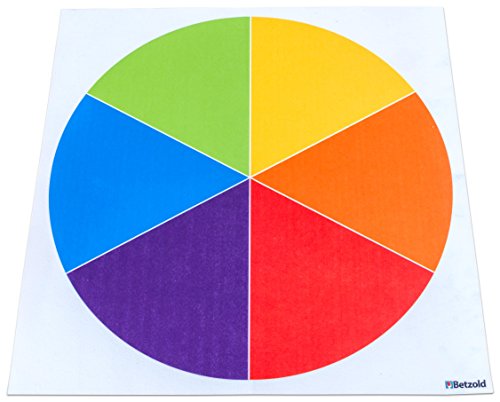 Betzold - Farbkreis Teppich, Farben erkennen sortieren benennen, fördert den Farbsinn