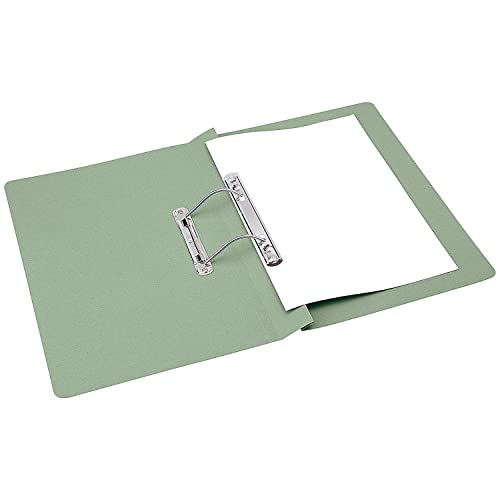 Q-Connect KF26060 Schnellhefter Folio-Format/A4 35 mm Kapazität grün, 25-er Pack
