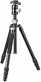 Bresser Fotostativ Dreibeinstativ BX-25 Pro mit Kugelkopf und Monopod Funktion mit bis zu 15 Kilogramm Traglast