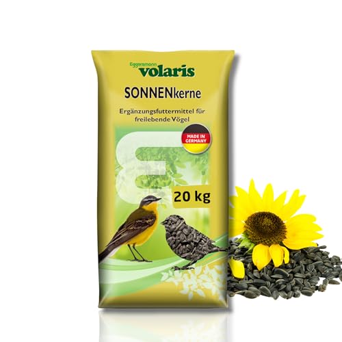 Eggersmann volaris - SONNENkerne 20 kg - Sonnenblumenkerne zur Wildvogelfütterung