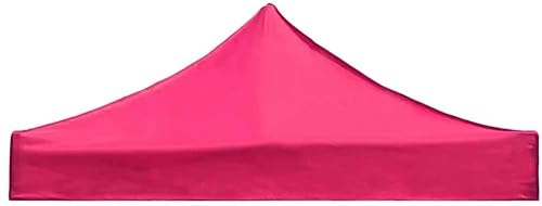 DACUN Hohe Qualität 10'X10 'Ersatz Baldachin Top wasserdichte Pavillon-Top-Ersatz UV-Blockierschattenkabine for den Außenvilla-Innenhof (Color : Pink)