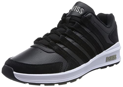 K-Swiss Herren Vista Trainer Sneaker, Black/London Fog, 39.5 EU
