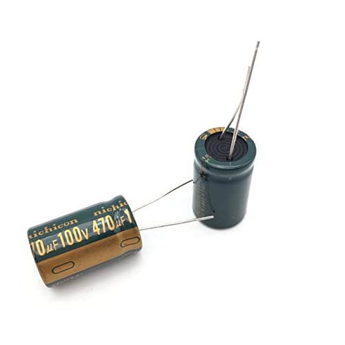 Kondensatoren, 5 Stück, 470 UF, 100 V, 16 x 35 mm, 105 C, radialer Hochfrequenz-Elektrolytkondensator mit niedrigem Widerstand Passive Components