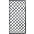 Mr. GARDENER Sichtschutzzaun, WPC/Aluminium, HxL: 180 x 90 cm - grau