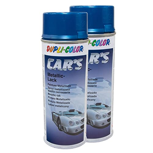 Lackspray Spraydose Sprühlack Cars Dupli Color 706837 blau azurblau metallic 2 X 400 ml