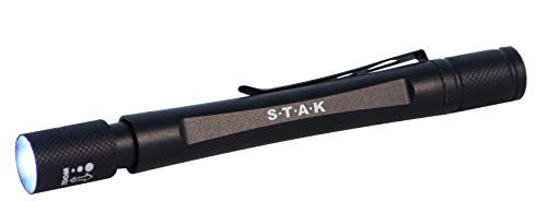STAK ST004 Bangalore Penlight batteriebetrieben LED 144mm Schwarz