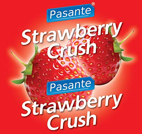 Pasante Healthcare Limited – Geschmack – Strawberry Crush aromatisiert Kondome – 144 Teile – Bulk Pack