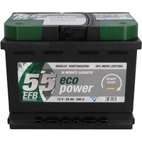 CARTEC Batterie Eco Power EFB 75 Ah, 680 A