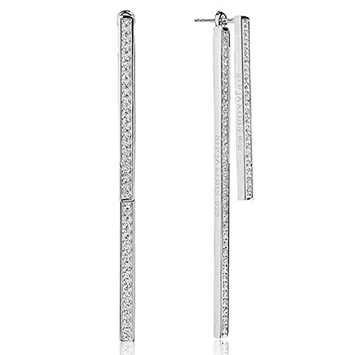 Sif Jakobs Pendientes Mujer E1035-CZ (5 cm)