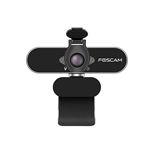 Foscam Webcam 1080P USB mit integriertem Mikrofon für Computer – W21