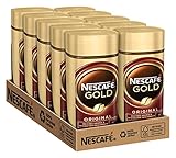NESCAFÉ Gold Original, löslicher Kaffee, 10er Pack (10 x 100 g)