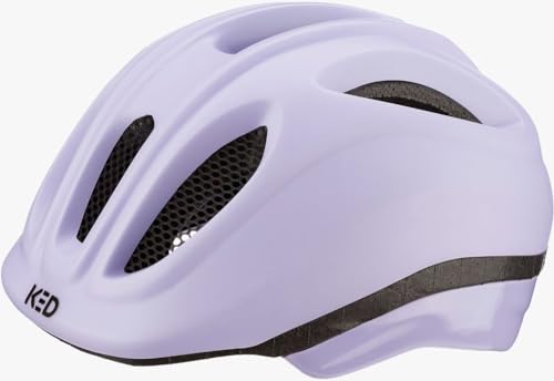 Fahrradhelm - KED - Meggy Trend - Soft Lavender - 46-51 cm - inkl. RennMaxe Klackband - Kinder Jugendliche - MTB BMX City Cross