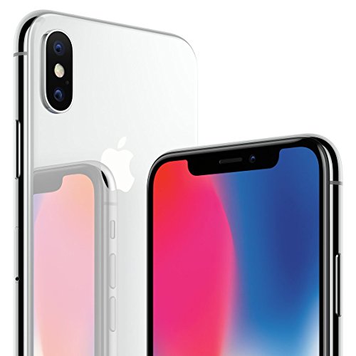 Apple iPhone X 64GB Sim-Free Smartphone - Silver (Generalüberholt)