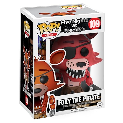 Funko 11032-PX-1C4 Five Nights at Freddy's S1 The Pirate POP Vinylfigur: FNAF: Foxy, Multi