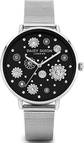 Daisy Dixon Damen Analog Quarz Uhr mit Leder Armband DD115SM