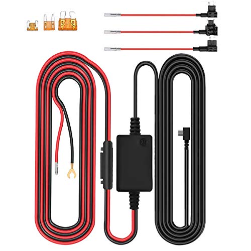 Dashcam Hardwire Kit, für Garmin Hard Wire Kit Netzkabel, für Garmin Dash Cam 45 55 65W 46 56 66W und Garmin Dash Cam Mini Stromkabel 010-12530-01,010-12530-03