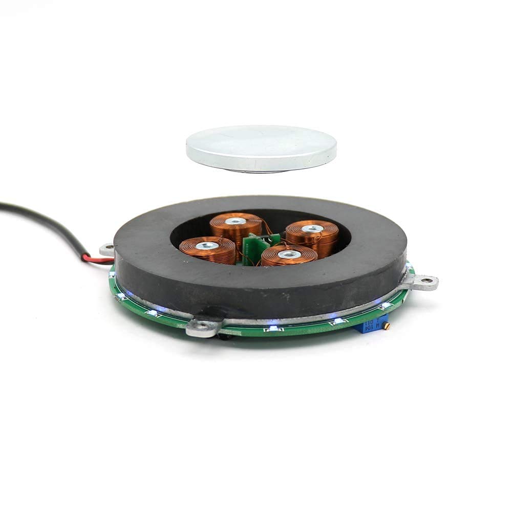 DIY Magnetic Levitation Modul Plattform mit 4 LED-Leuchten kann tragende 500g