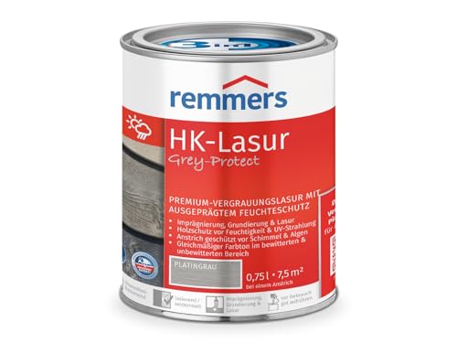 Remmers Aidol HK-Lasur Grey Protect (750 ml, platingrau)
