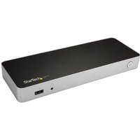 StarTech.com Dual Monitor USB-C Docking Station for Windows - MST - 60W Power Delivery - 4K - HDMI to DVI Adapters - Docking Station - USB-C / Thunderbolt 3 - GigE - 100 Watt