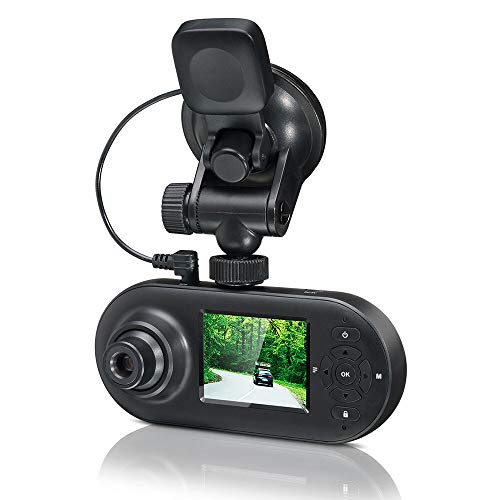 Motorola MDC500 - Full HD Auflösung, WiFi Dual Dashcam mit GPS und Loop-Aufnahme, Dash Cam mit 150° Weitwinkelobjektiv und Nachtsicht, Dash Camera mit G-Sensor, Parkmonitor und Bewegungserkennung