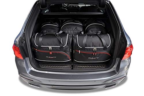 KJUST Dedizierte Kofferraumtaschen 5 stk kompatibel mit BMW 5 TOURING G31 2017 -