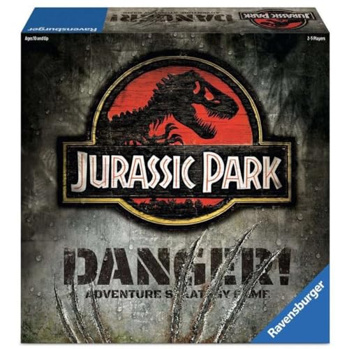 Ravensburger 26294 - Park Danger Adventure Strategiespiel für Kinder & Erwachsene ab 10 Jahren und Up-add yo Your Jurassic World