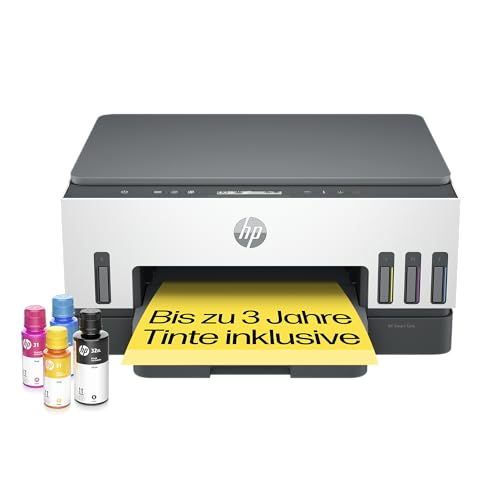 HP Smart Tank 7005 Multifunktionsdrucker (Drucker, Scanner, Kopierer, WLAN, AirPrint, Duplex, inklusive Tinte für bis zu 3 Jahre drucken)