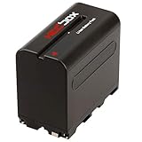HEDBOX RP-NPF970 - Premium Li-Ionen Akku (48.8Wh / 6600mAh) Ersatz für NP-F970