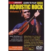 Lick Library: Learn To Play Easy Acoustic Rock - Volume 5 [UK Import]