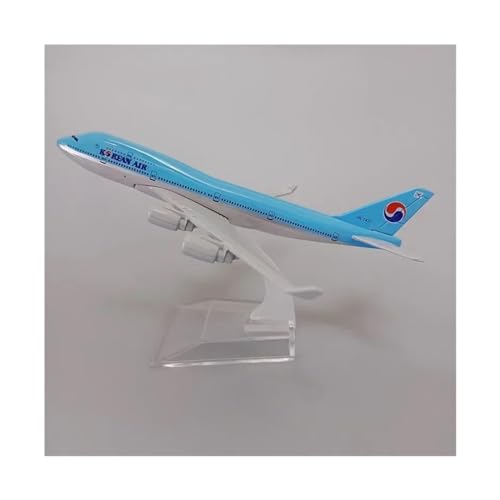 EUXCLXCL Für United States Air Force One B747 Boeing 747 Airline-Modell, Legiertes Metall, 16 cm (Size : Korean B747)