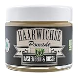 KASTENBEIN & BOSCH: Haarwichse "Pomade" - Bio- Haarstyling Creme für glänzende Auftritte (100ml)