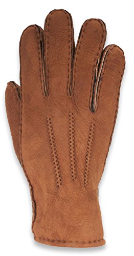 Nordvek - Herren Handschuhe aus 100% echtem Schaffell - Dick - # 306-100