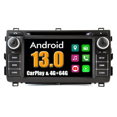 RoverOne Auto Multimedia System für Toyota Auris 2013 2014 2015 mit CarPlay Android Auto Stereo GPS Navigation Radio Bluetooth