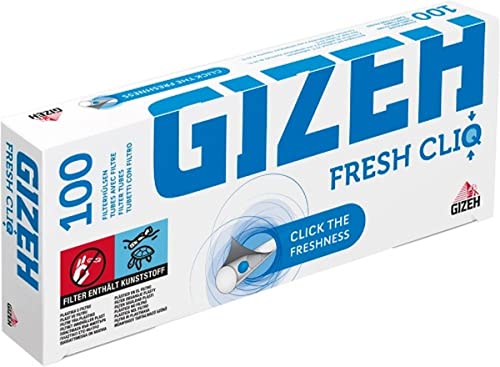 Gizeh Fresh CliQ Filterhülsen mit Aroma-Kapsel 50 Boxen (5000x Hülsen)