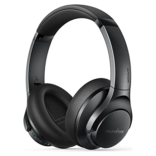 Anker Soundcore Life Q20+, Bluetooth Headset, 40 Stunden Wiedergabezeit, aktive Geräuschunterdrückung, Mikrofon