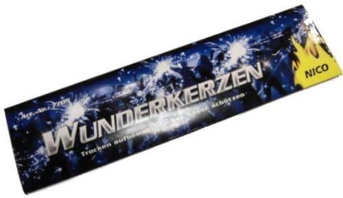 Nico Wunderkerzen - Standard - 18cm (1000 Wunderkerzen)
