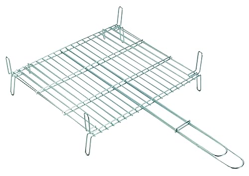 Sauvic 02655-Doppelter Grillrost, 50 x 50 cm.