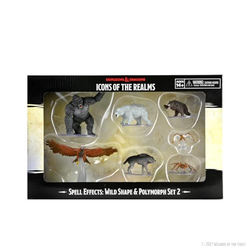 D&D Icons of The Realms: Dungeons & Dragons: Wild Shape & Polymorph Set 2