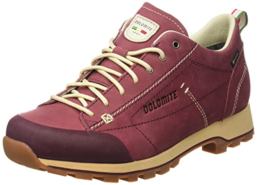 Dolomite Damen Zapato Cinquantaquattro Low Fg W GTX Sneaker, Burgunder-Rot, 40 2/3 EU