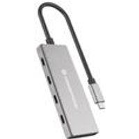 CONCEPTRONIC Dock USB-C->4x USB-C 100WPD o.Netzteil 0.25m gr (HUBBIES16G)