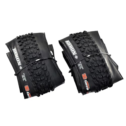 Maxxis REKON Plus M349 MTB Folding Tire TR EXO 3C MaxxTerra 27.5x2.80 Inches Tire, Black, 2 Tire, MX2003