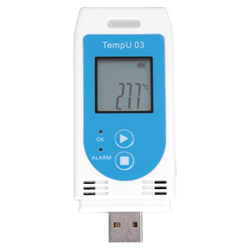 USB-Temperatur- und Feuchtigkeitsrekorder PDF GSP-Datenlogger LCD-Display mit Datenkapazität 32000 für die Industrie für Kühlketten