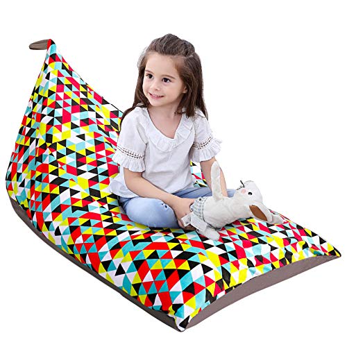 Rehomy Sitzsack für Stofftiere, tragbar, faltbar, für Kinder, Jugendliche und Erwachsene, 76,2 x 127 x 76,2 cm