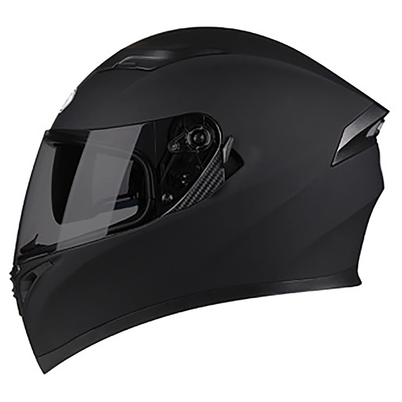 Integralhelm Motorradhelm ECE Genehmigt Mit Anti-Fog Doppelvisier Motocross Schutzhelm Rollerhelm Für Das Radfahren Im Freien Damen Und Herren 7,M:54-57CM